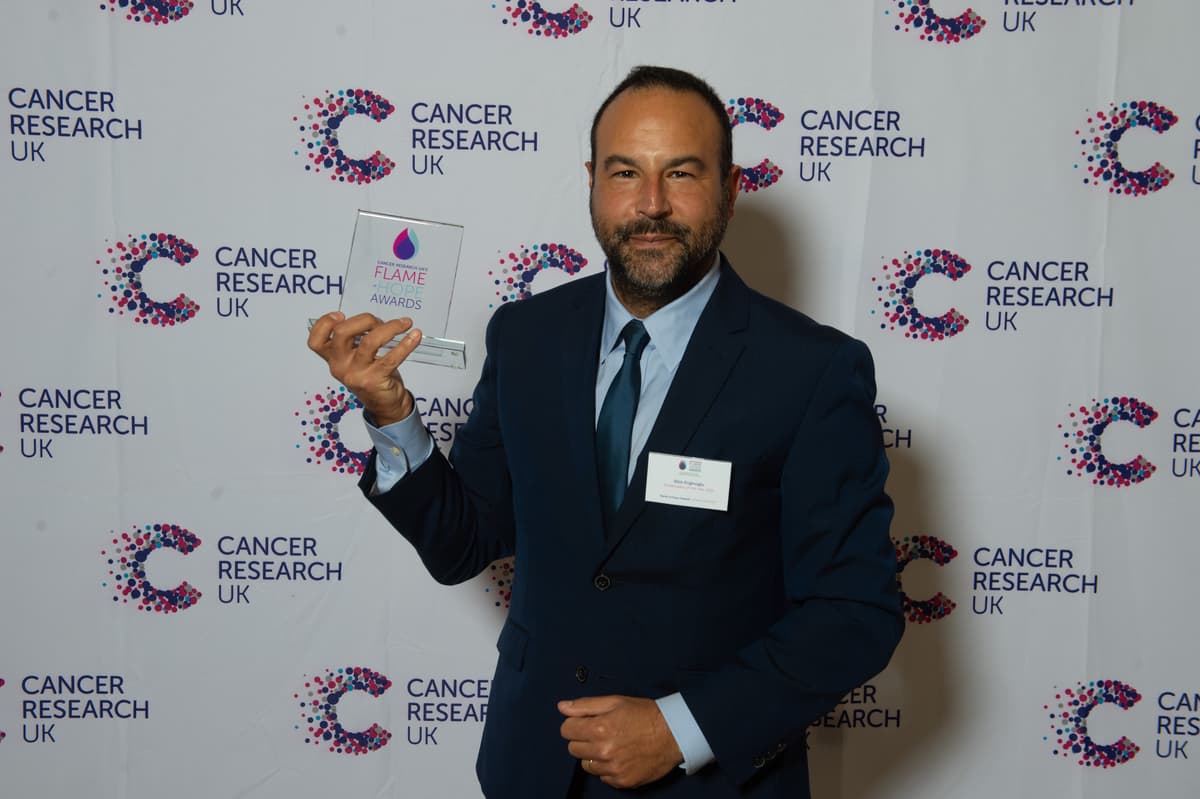 A photo of Alim, a Cancer Research UK Story Volunteer.